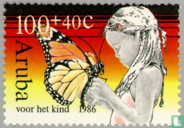Kind en insect