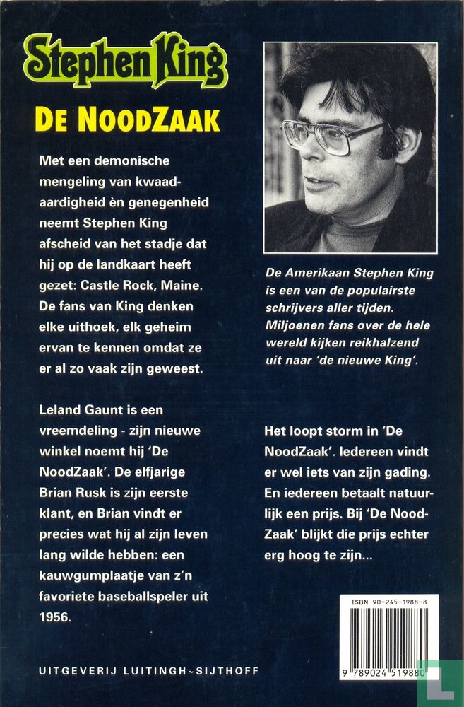 De Noodzaak