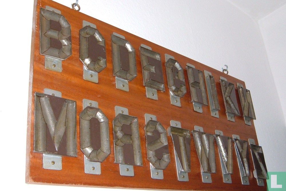 Chocolade letters