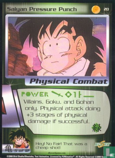 Saiyan Pressure Punch