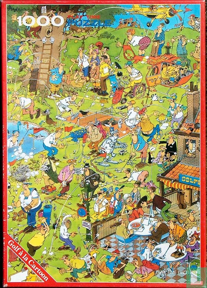 Golf à la Cartoon