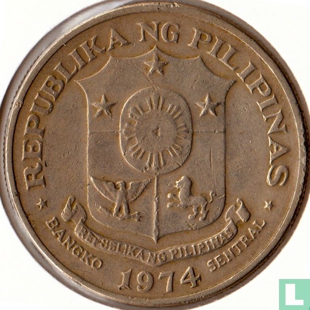 Philippines 1 piso 1974