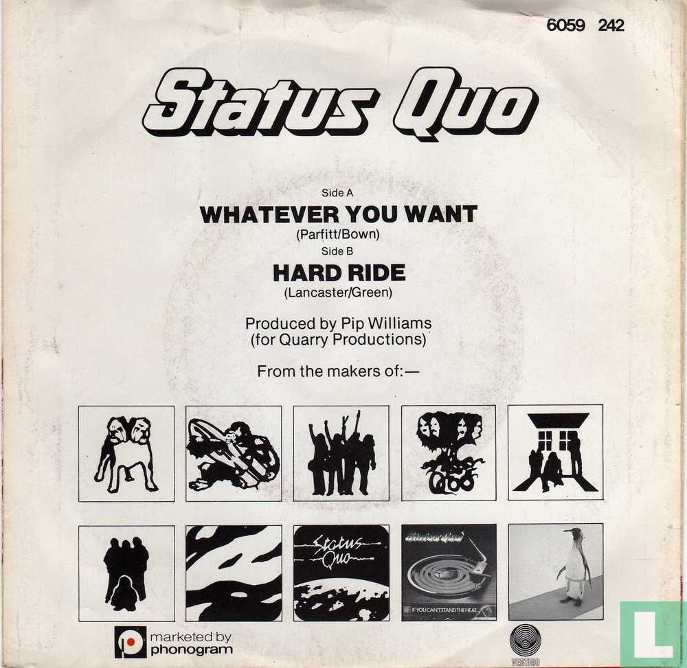 Whatever You Want