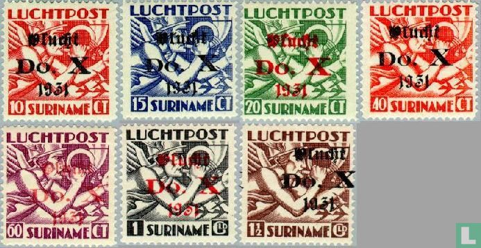 Vlucht Do. X overprint