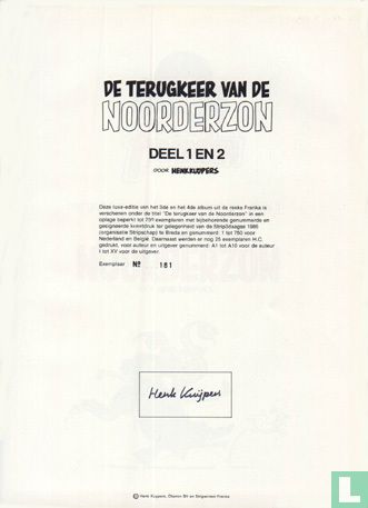 De terugkeer van de Noorderzon