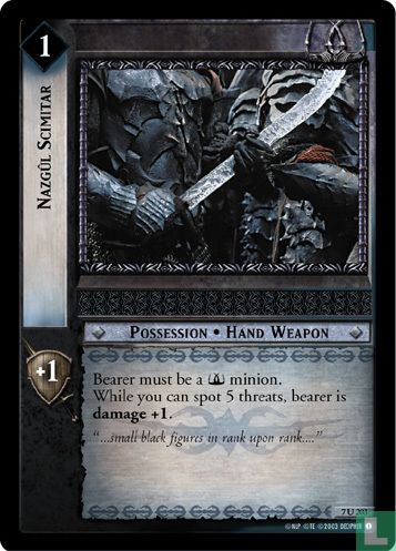 Nazgûl Scimitar
