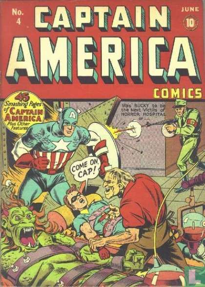 Captain America Comics 4 4 1941 Capitaine America LastDodo