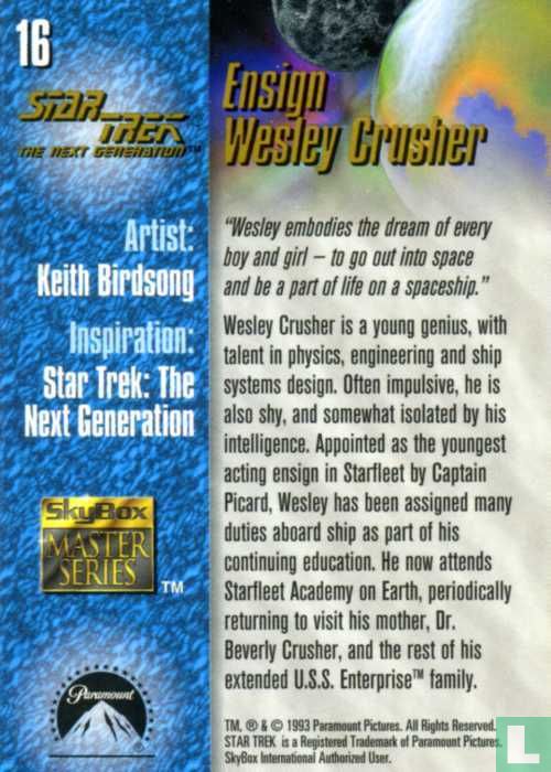 Ensign Wesley Crusher