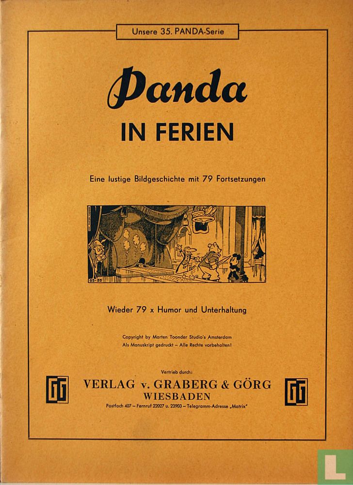 Panda in Ferien