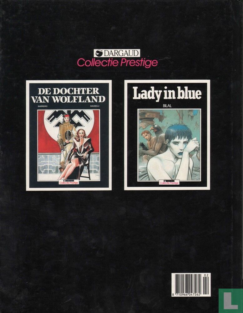 Lady in blue