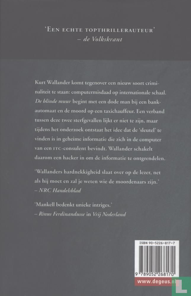 De blinde muur
