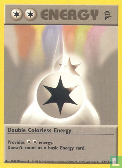 Double Colorless Energy