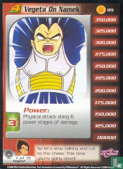 Vegeta On Namek (level 4)