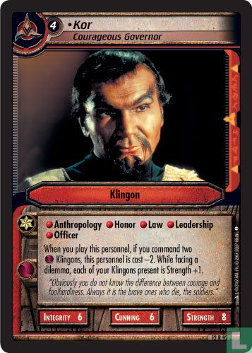 Kor (Courageous Governor)