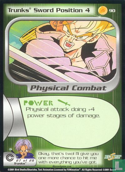 Trunks Sword Position 4
