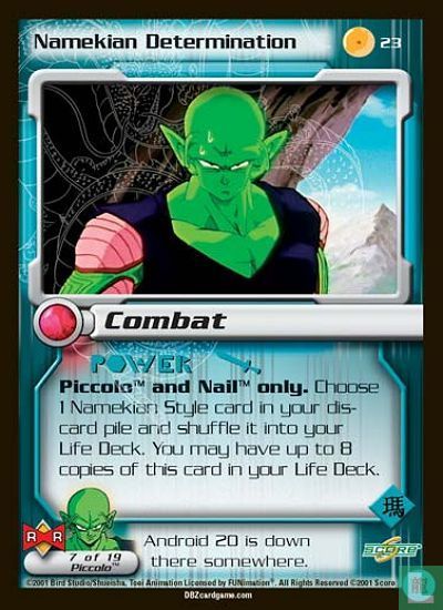 Namekian Determination