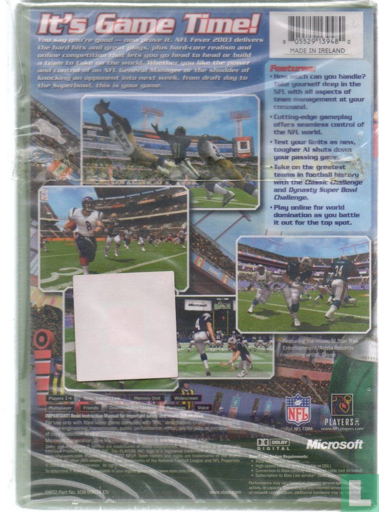 NFL Fever 2003