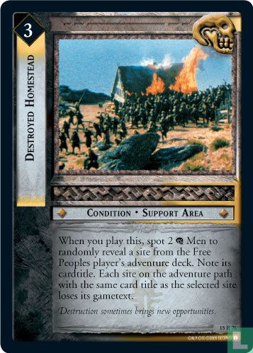 Destroyed Homestead