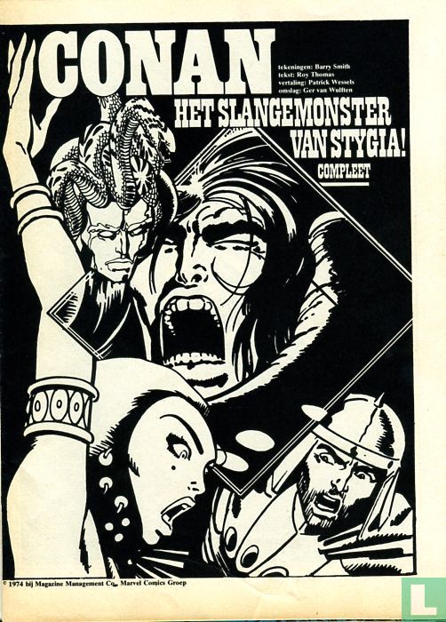 Het slangemonster van Stygia!