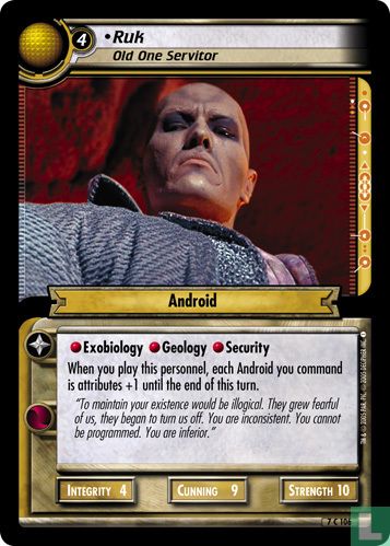 Ruk (Old One Servitor)