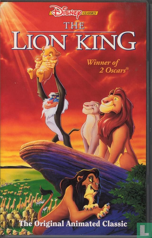Bedreven zien tunnel The Lion King VHS 35 (1995) - VHS video tape - LastDodo