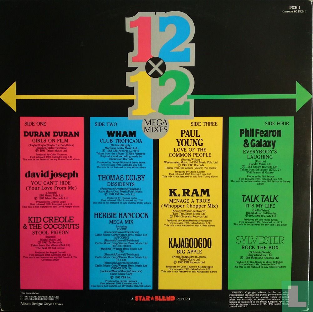 12x12 Megamixes