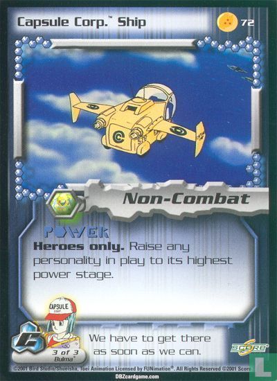 Capsule Corp. Ship