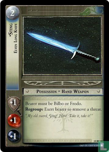 Sting, Elven Long Knife