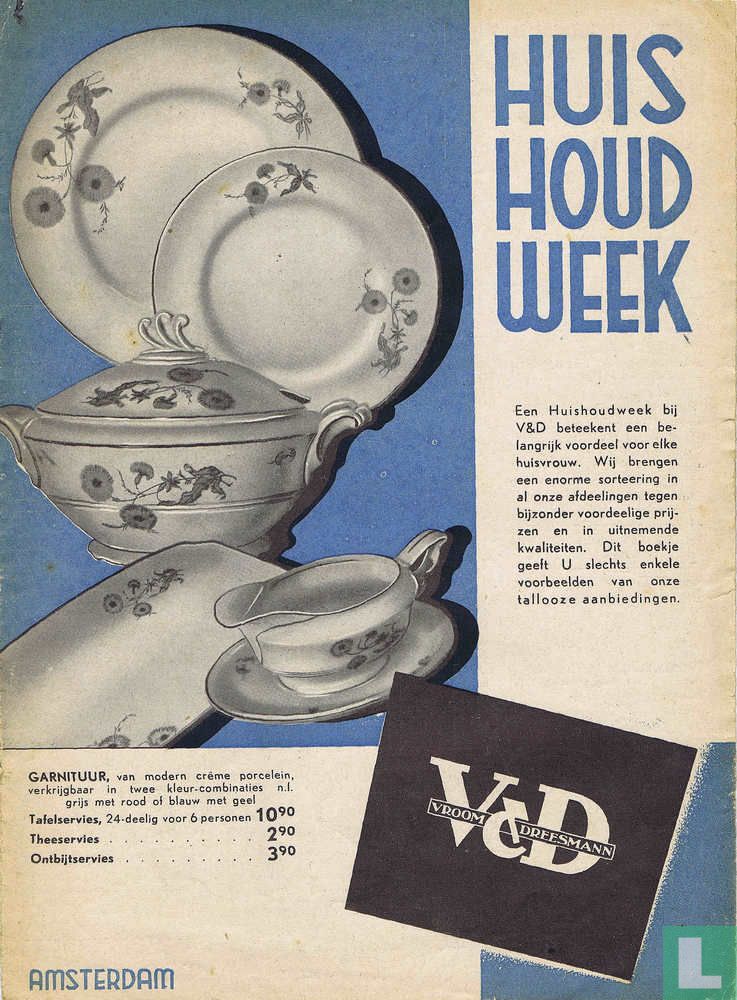 Huishoudweek Vroom & Dreesmann
