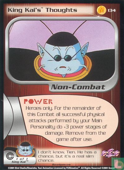 King Kai's Thoughts