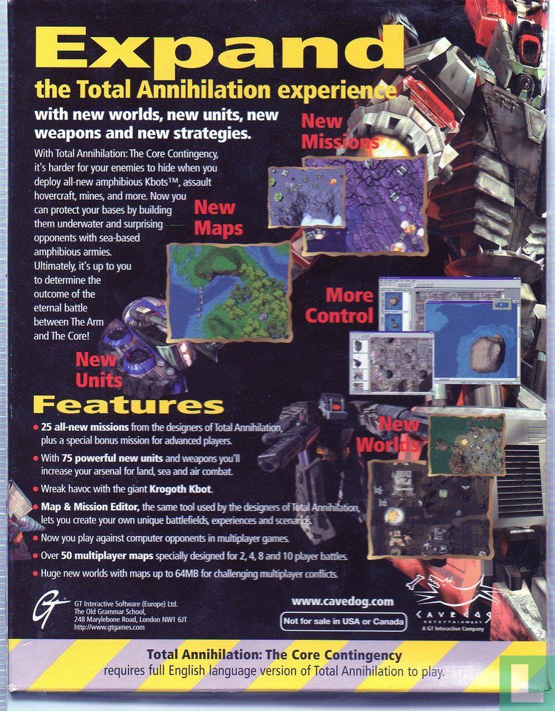 Total Annihilation: The Core Contingency