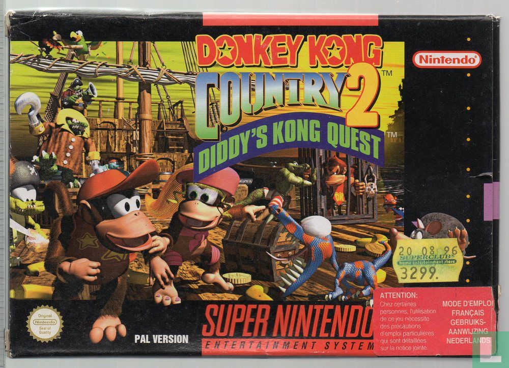 Donkey Kong Country 2: Diddy's Kong Quest The Original Donkey Kong