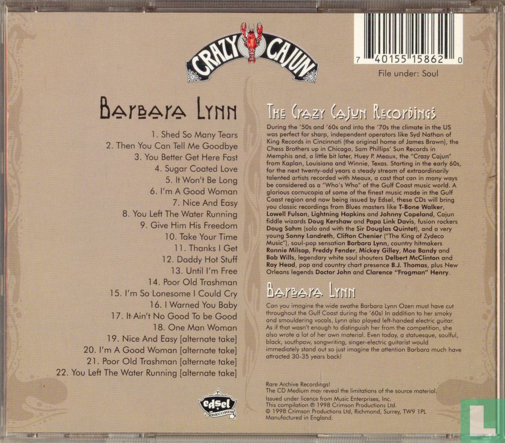 The crazy cajun recordings