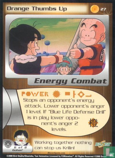 Orange Thumbs Up