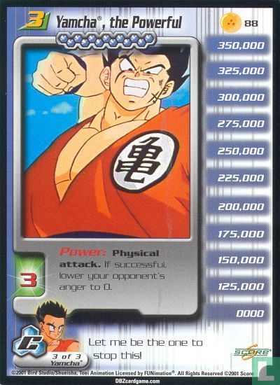Yamcha, the Powerful (Level 3)