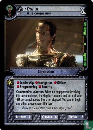 Dukat (True Cardassian)