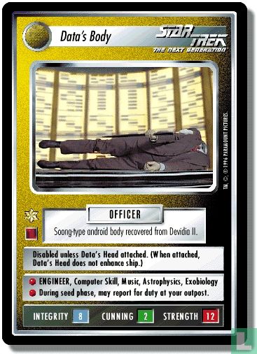 Data's Body