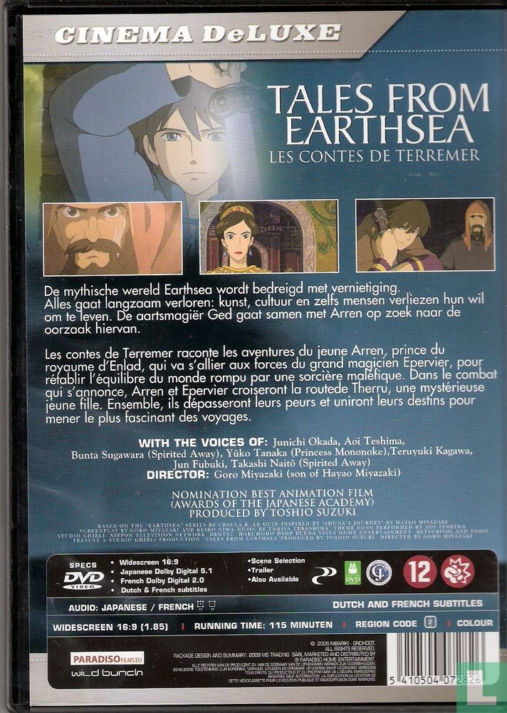 Tales from Earthsea DVD (2009) - DVD - LastDodo