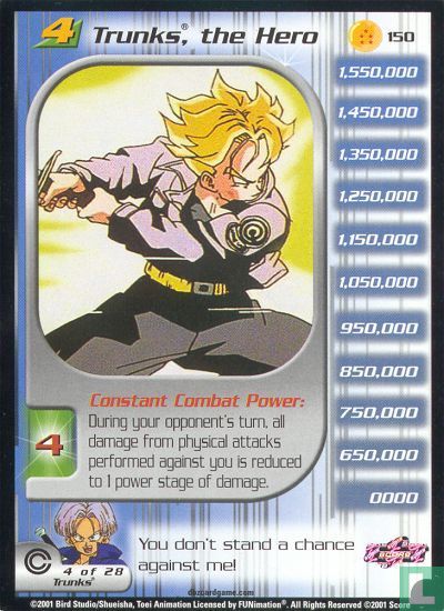 Trunks, the Hero (level 4)