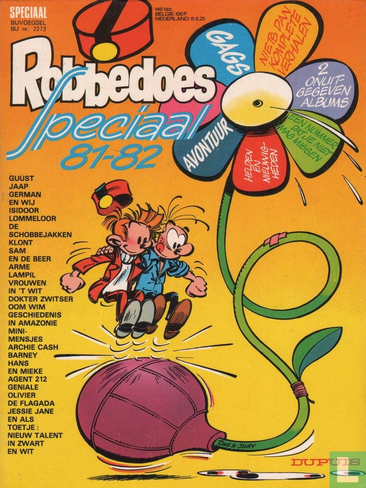Robbedoes speciaal 81-82