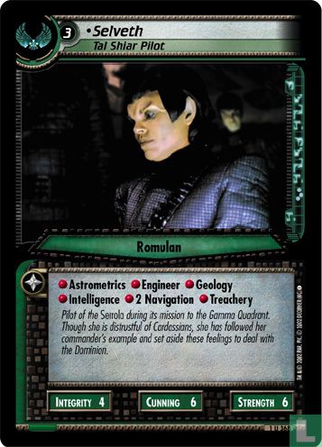 Selveth (Tal Shiar Pilot)