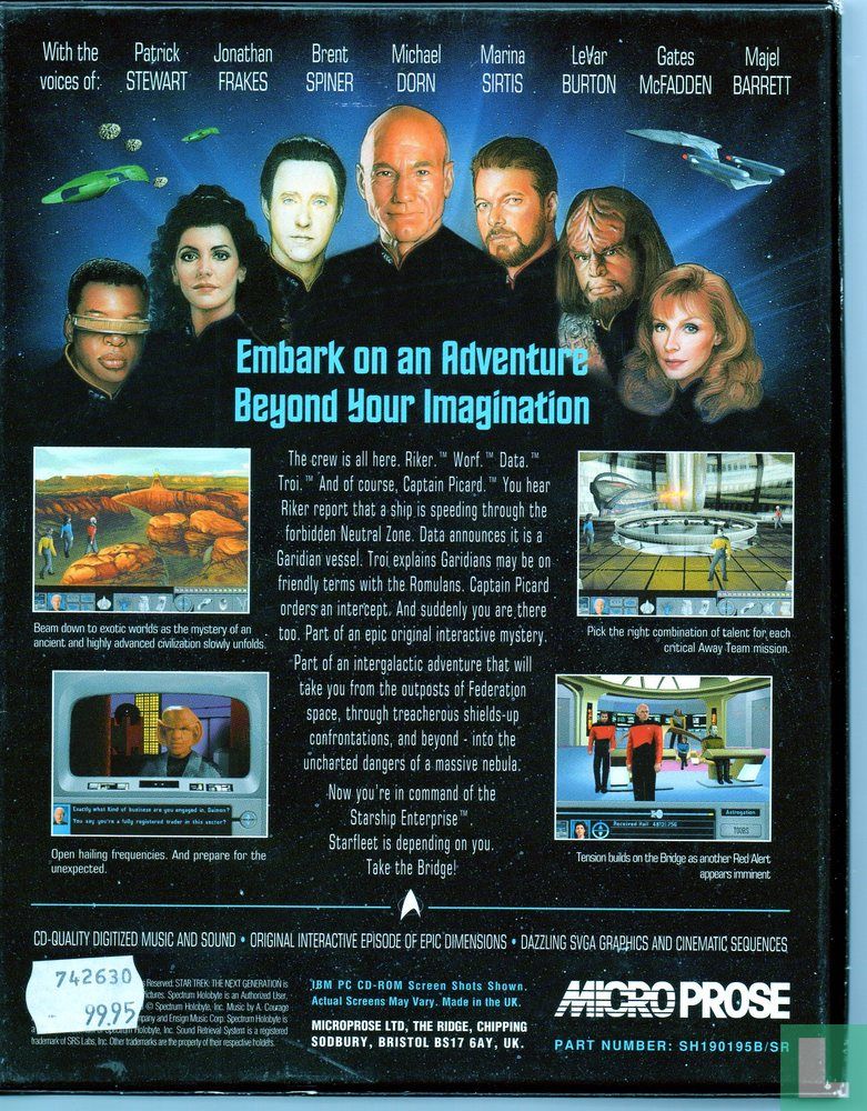 Star Trek The Next Generation "A Final Unity"