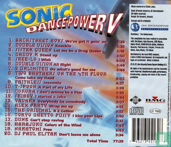 Sonic Dance Power V