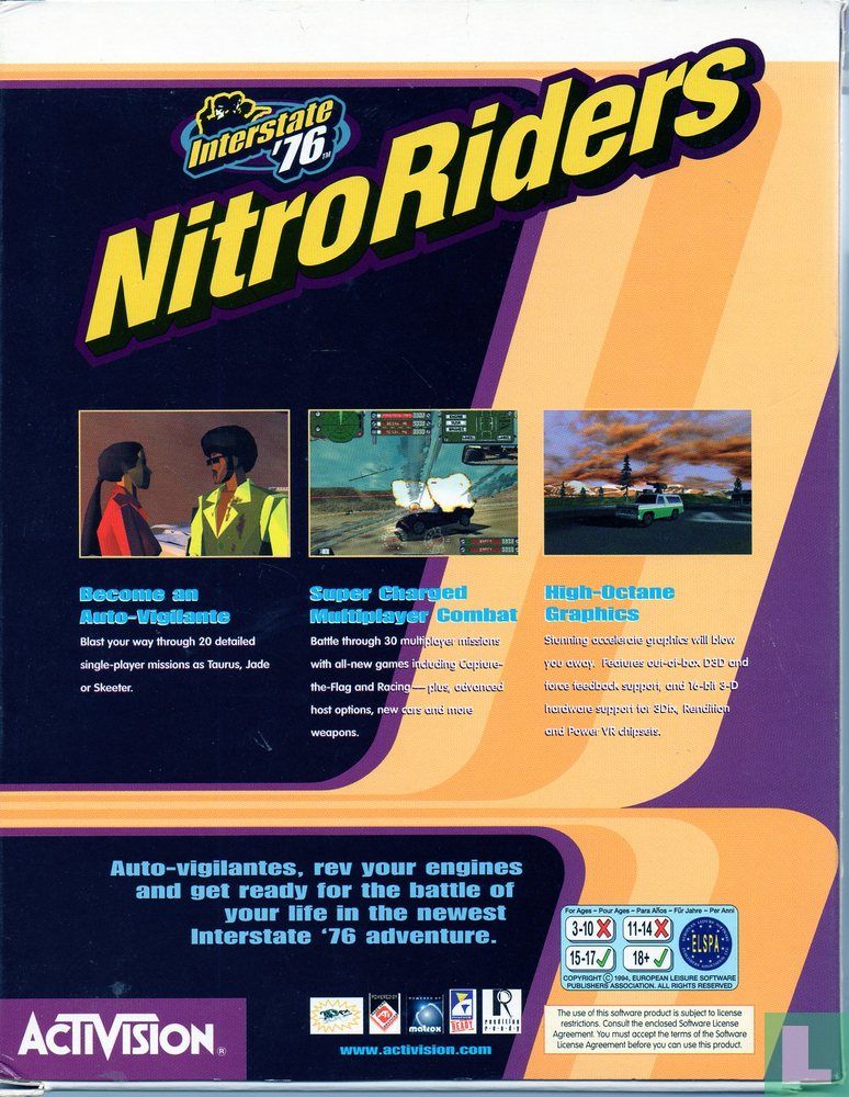 Interstate '76: Nitro Riders