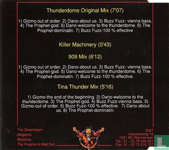 ID&T Limited Edition / The Dreamteam Megamix / Thunderdome Mix CDS