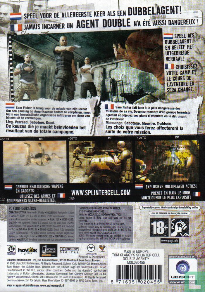 Tom Clancy's Splinter Cell: Double Agent