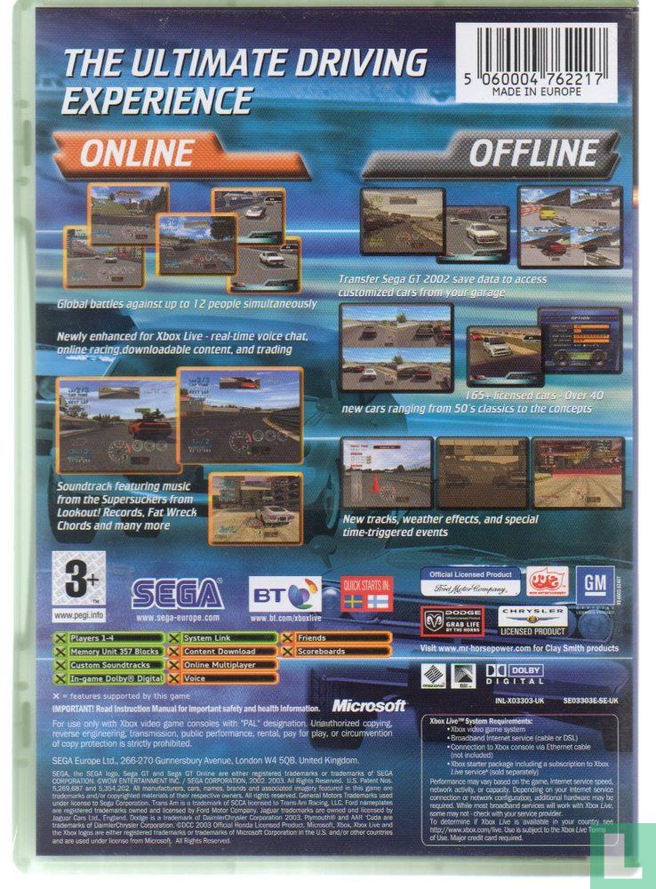 Sega GT Online