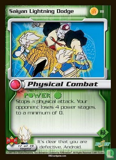 Saiyan Lightning Dodge