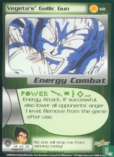 Vegeta's Gallic Gun