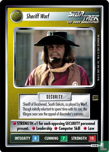 Sheriff Worf